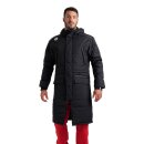 ARENA Team Parka / Wärmemantel Solid Schwarz S