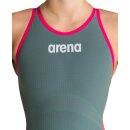 Carbon Core FX Olive White Open Back Limited Edition Arena Wettkampfanzug