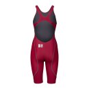 Powerskin ST Next Open Back Deep Red Arena Wettkampfanzug 26