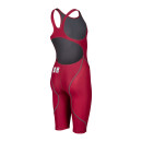 ARENA PS ST Next Open Back Deep Red Junior 140