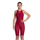 ARENA PS ST Next Open Back Deep Red Junior 140