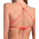 ARENA Solid Tie BackTop Bright Coral