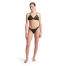 ARENA Solid Tie Back Top Dark Sage