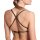 ARENA Solid Tie Back Top Dark Sage