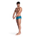 ARENA Men One Big Logo Brief Blue Cosmo-Water