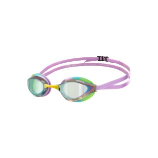 Python Mirror Arena Schwimmbrille Green Violet Green (Dark Mirrored) 114