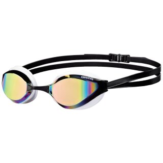 Python Mirror Arena Schwimmbrille Copper White (Dark Mirrored) 054