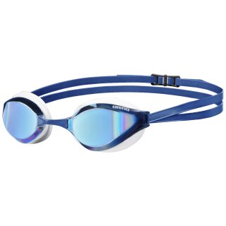 Python Mirror Arena Schwimmbrille Blue Mirror White (Clear Mirrored) 071
