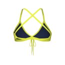 ARENA Solid Tie Back Top Soft Green Bikinioberteil