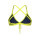 ARENA Solid Tie Back Top Soft Green Bikinioberteil