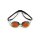 ARENA Cobra Edge Swipe Mirror  Gold White Black  102