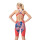 SPEEDO Fastskin LZR Ignite Wettkampfanzug für Damen Rot/Blau/Weiß GB 20 - DE 25