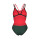 ARENA One Double Cross Back Darke Sage Fluo Red