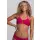Jolyn Bikini Tomcat Top Dragon Fruit Smocked-geriffelt