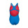 ARENA Team Badeanzug Swim Pro Solid Girl  Blue River 140