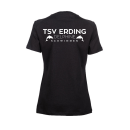 Arena T-Shirt Panel Damen TSV Delphine Erding Schwarz