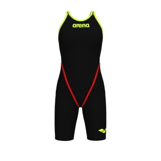 Carbon Core FX Black-Fluo Yellow Open Back Limited Edition  Arena Wettkampfanzug