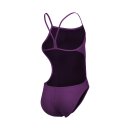 Challenge Solid Plum White Girls Arena Schwimmanzug