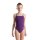 Challenge Solid Plum White Girls Arena Schwimmanzug
