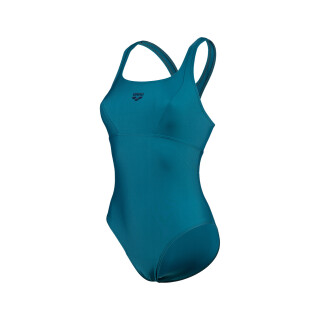 Womans ARENA Solid Swimsuit Control Pro Deep Teal 46