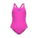 ARENA Team Badeanzug Swim Pro Solid Girl  Shocking Pink-Blue River 140
