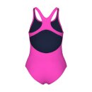 ARENA Team Badeanzug Swim Pro Solid Girl  Shocking Pink-Blue River 98
