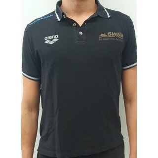 ARENA UnisexTeam Poloshirt Baumwolle SWM Wasserball M
