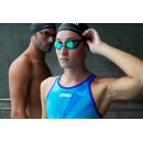 ARENA Cobra Edge Swipe Mirror  Aqua Black Black 110