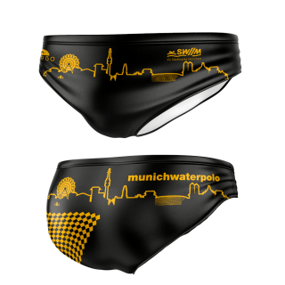 Waterpolo Custom Brief Junior fully printed 7-8