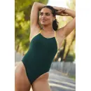 Jolyn Badeanzug Perry Contrast Pine / Marigold