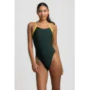 Jolyn Badeanzug Perry Contrast Pine / Marigold US30/DE34