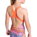 Girl`s ARENA Ondulation Swimmsuit Swim Violet-Bright Coral 128