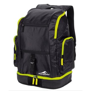 Aquafeel Backpack 42 L Schwarz Neongrün