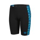 Pooltiles Swim Jammer Black Blue Multi ARENA Boy Schwimmhose 128