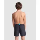 ARENA Boys Beach Boxer Solid asphalt-water