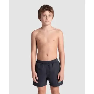 ARENA Boys Beach Boxer Solid asphalt-water 140