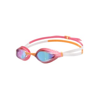 ARENA Schwimmbrille Air-Speed Mirror Yellow Copper light Pink 109