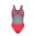 Tech Multi Solid BrightCoral Plum Womens Arena Schwimmanzug 34