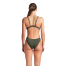 Tech Multi Solid DarkSage ArticLime Womens Arena Schwimmanzug 42