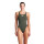 Tech Multi Solid DarkSage ArticLime Womens Arena Schwimmanzug 42