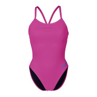 Challenge Solid ShockingPink BlueRiver Arena Womens Schwimmanzug