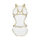 One Biglogo White Gold Arena Schwimmanzug 34