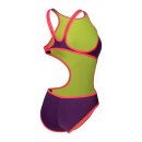 One Biglogo Plum BrigthCoral Arena Schwimmanzug