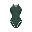 One Biglogo DarkSage White Arena Schwimmanzug