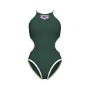 One Biglogo DarkSage White Arena Schwimmanzug 32