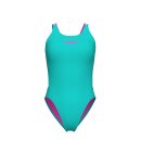 Tech Multi Solid Water ShockingPink Womens Arena Schwimmanzug
