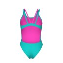 Tech Multi Solid Water ShockingPink Womens Arena Schwimmanzug 32
