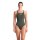 Pro Solid DarkSage ArticLime Arena Womens Team Schwimmanzug