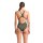 Pro Solid DarkSage ArticLime Arena Womens Team Schwimmanzug