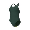 Pro Solid DarkSage ArticLime Arena Womens Team Schwimmanzug 34